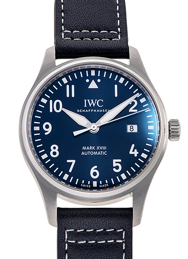 IWC マークXVIII プティ プランス IW327010 ブルー 中古