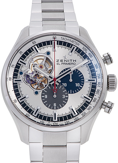 ゼニス クロノマスター1969 03.2520.4061/69.M2280 シルバー/ブルー/グレー 中古