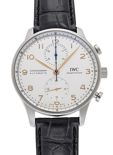 IWC ポルトギーゼ クロノグラフ IW371604 シルバー 新品