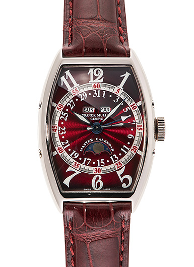 フランク・ミュラー トノウカーベックス マスター カレンダー 5850MCL シルバー 中古