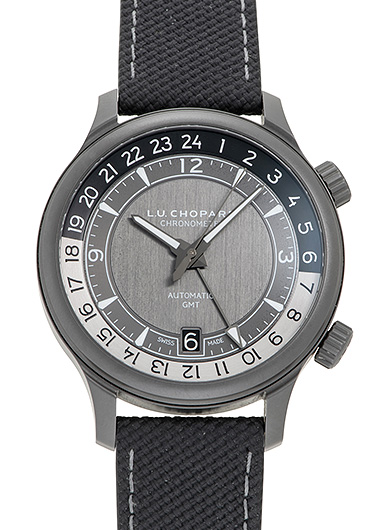 ショパール L.U.C GMT ワン 168579-3004 ブラック 中古
