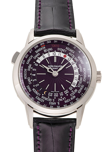 パテックフィリップ コンプリケーション ワールドタイム デイト 5330G-010 プラム 新品未使用