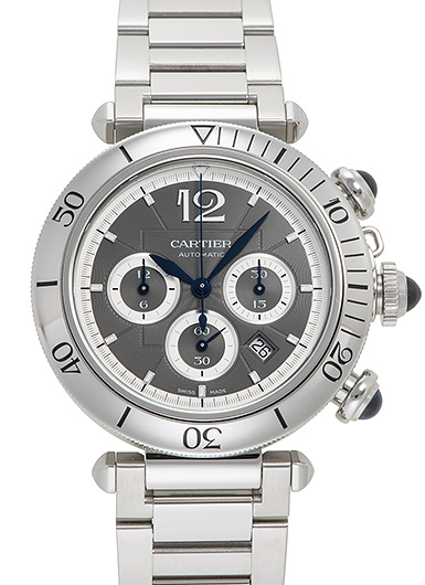 カルティエ パシャ ドゥ カルティエ WSPA0027 グレー 中古