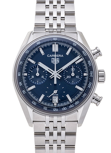 タグ・ホイヤー カレラ クロノグラフ CBS2212.BA0048 ブルー 新品