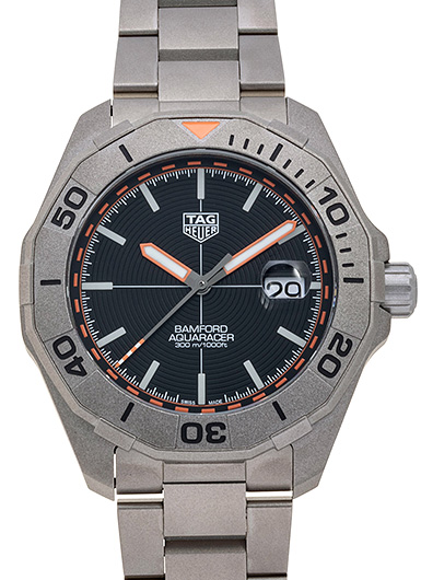 タグ・ホイヤー アクアレーサー バンフォード リミテッド WAY208F.BF0638 ブラック 中古