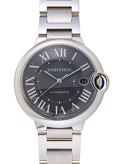 カルティエ バロンブルー ドゥ カルティエ LM WSBB0060 グレー 中古