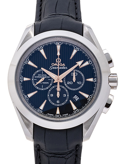 オメガ シーマスター アクアテラ クロノグラフ 231.53.44.50.01.001 ブラック 新品