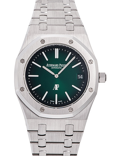 オーデマ・ピゲ ロイヤルオーク ジャンボエクストラシン 15202PT.OO.1240PT.01 グリーン 新品