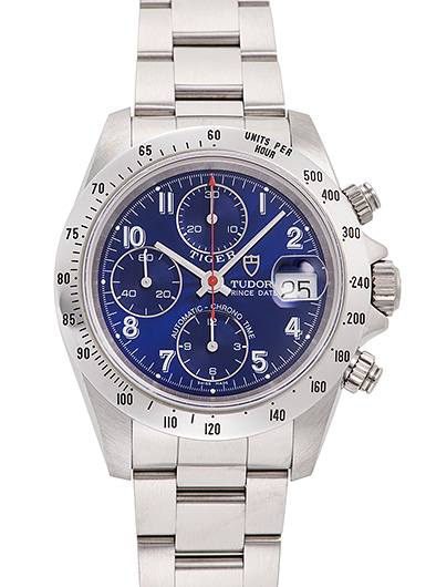 チューダー/チュードル クロノタイム 79280 ブルー 中古