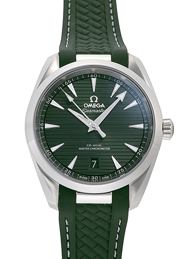 オメガ シーマスター アクアテラ 150m コーアクシャル マスタークロノメーター 220.12.38.20.10.001 グリーン 新品