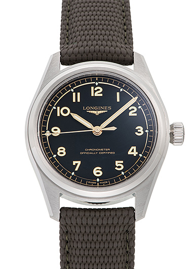 ロンジン スピリット パイロット L3.809.4.53.9 ブラック 新品