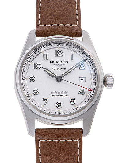 ロンジン スピリット L3.810.4.73.2 シルバー 新品