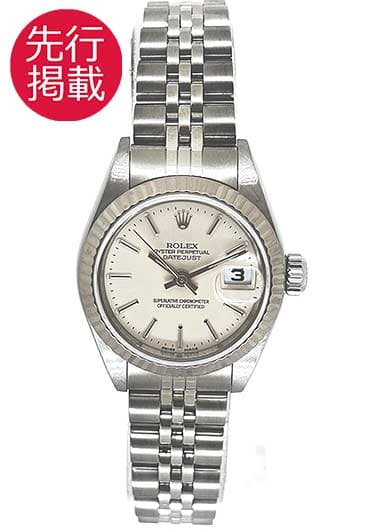 ロレックス デイトジャスト 79174 シルバー 中古