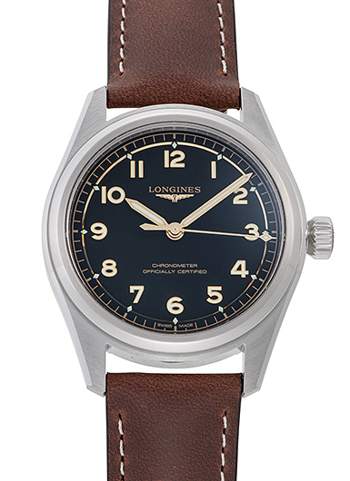 ロンジン スピリット パイロット L3.809.4.53.2 ブラック 新品