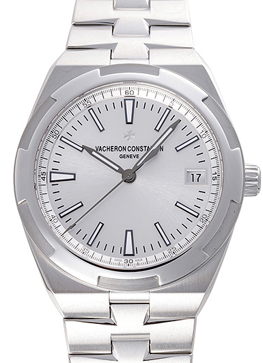 ヴァシュロンコンスタンタン オーバーシーズ 4500V/110A-B126 シルバー 中古