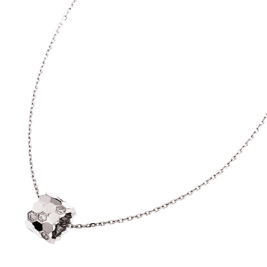 ショーメ ビー ドゥ ショーメ ペンダント SM 085158-000 ホワイトゴールド/シルバー 中古