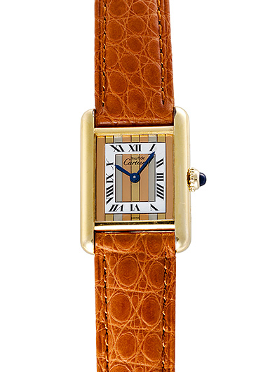 カルティエ マストタンク　ヴェルメイユ 84919223 ホワイト 中古