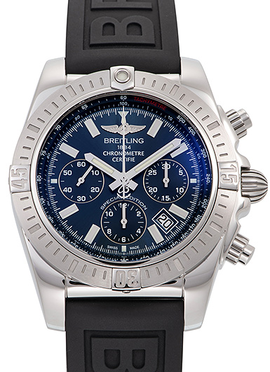 ブライトリング クロノマット44 AB011511/C956 ブルー 中古