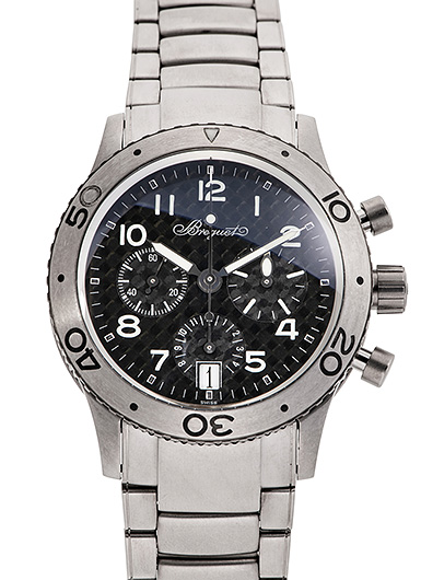 ブレゲ トランスアトランティック 3820TI/K2/TW9 ブラック 中古