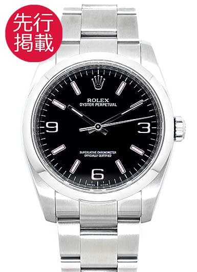 ロレックス オイスター パーペチュアル 116000 ブラック 中古