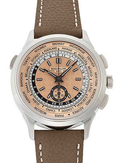 パテックフィリップ ワールドタイム クロノグラフ 5935A-001 オパーリン 新品