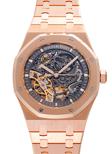 オーデマ・ピゲ ロイヤル オーク ダブル バランスホイール オープンワーク 15407OR.OO.1220OR.01 グレー 中古