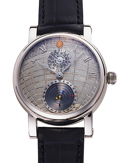 クリスティアン・ヴァン・デル・クラーウ プラネタリウム 名古屋市科学館モデル CM9006 シルバー 新品