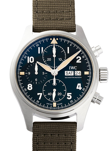 IWC パイロットウォッチ クロノグラフ スピットファイヤ IW387901 ブラック 中古