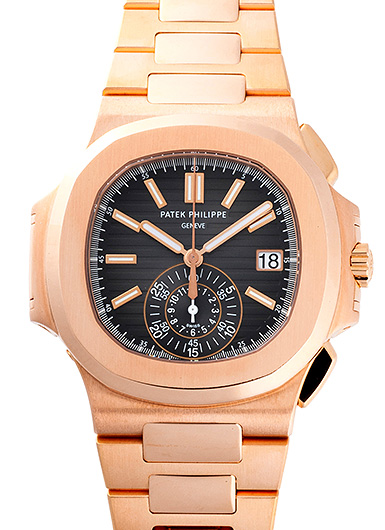 パテックフィリップ ノーチラス クロノグラフ 5980/1R-001 ブラック 中古
