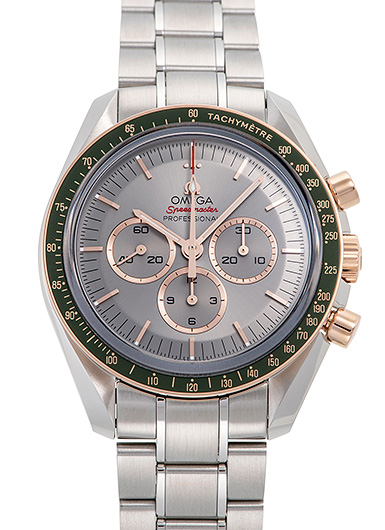 オメガ スペシャリティ オリンピックコレクション 東京2020 スピードマスター プロフェッショナル 522.20.42.30.06.001 グレー 中古