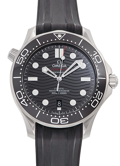 オメガ シーマスター300M コーアクシャル マスタークロノメーター 210.32.42.20.01.001 ブラック 中古