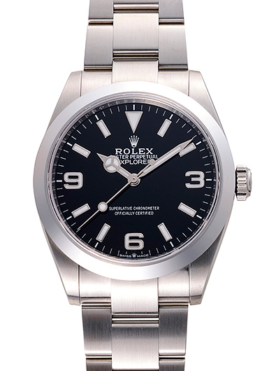 ロレックス エクスプローラー 40 224270 ブラック 中古