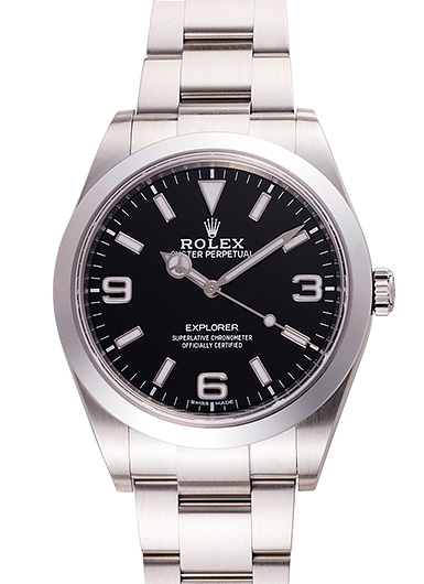 ロレックス エクスプローラーⅠ 214270 ブラック 中古