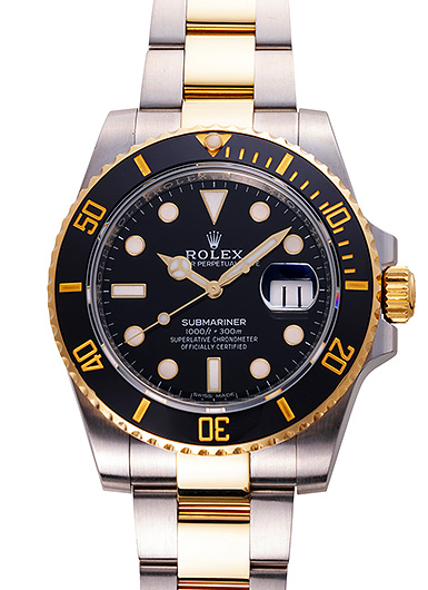 ロレックス サブマリーナ デイト 116613LN ブラック 中古