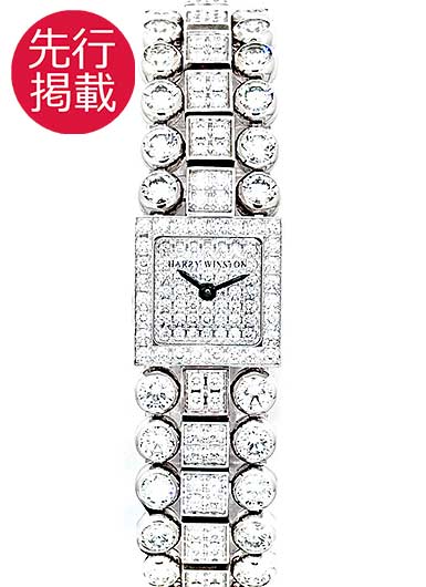 ハリー・ウィンストン シグネチャー 120LQ14WWD01D01 シルバー 中古