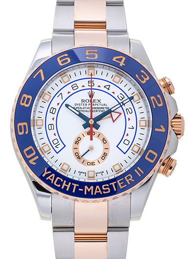 ロレックス ヨットマスターⅡ 116681 ホワイト 中古