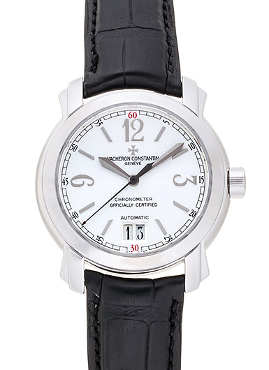 ヴァシュロンコンスタンタン マルタ　ラージカレンダー 42015/000G-9031 シルバー 中古