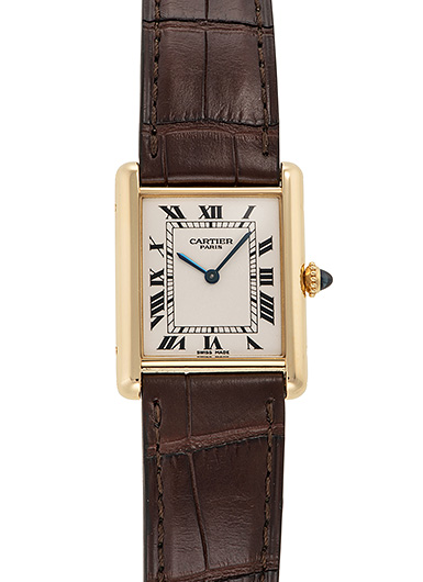 カルティエ CPCP タンク ルイ・カルティエ LM W1527851 シルバー 中古