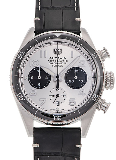 タグ・ホイヤー オータヴィア 60周年アニバーサリー フライバック  クロノグラフ CBE511B.FC8279 シルバー/ブラック 新品