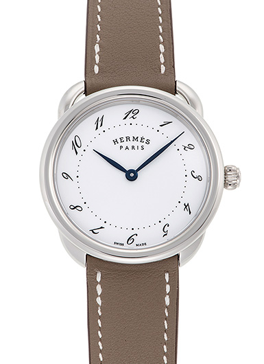 エルメス アルソー AR5.510.130/WW181-I ホワイト 中古