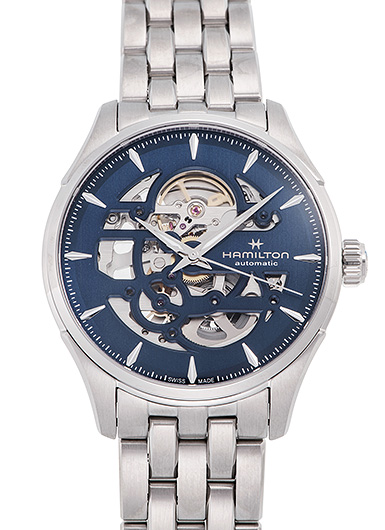 ハミルトン ジャズマスター スケルトン H42535141 ブルー 新品