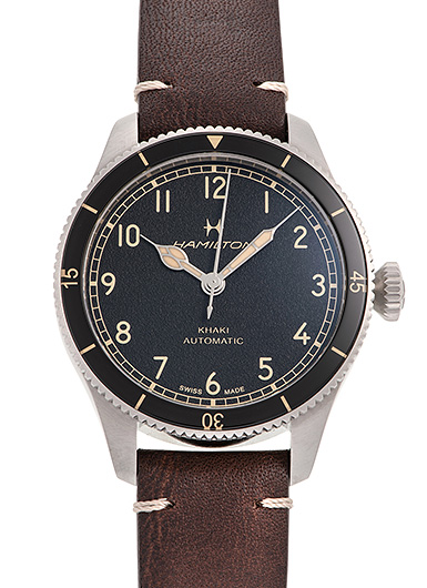 ハミルトン カーキ アビエーション H76205530 ブラック 新品