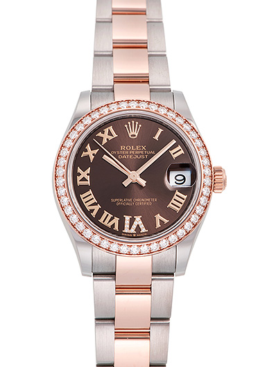 ロレックス デイトジャスト 278381RBR ブラウン 新品