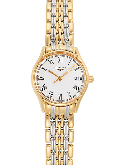 ロンジン リール L4.259.2.11.7 ホワイト 新品