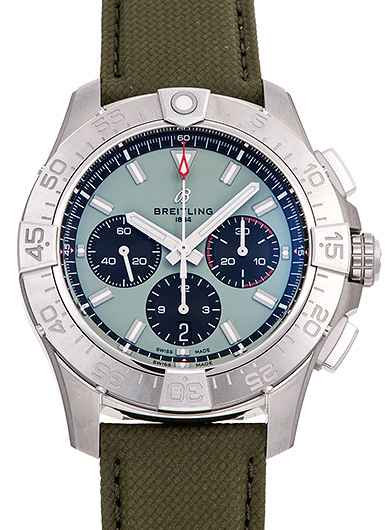 ブライトリング アベンジャーB01 クロノグラフ AB0147101L1X1 グリーン/ブラック 新品