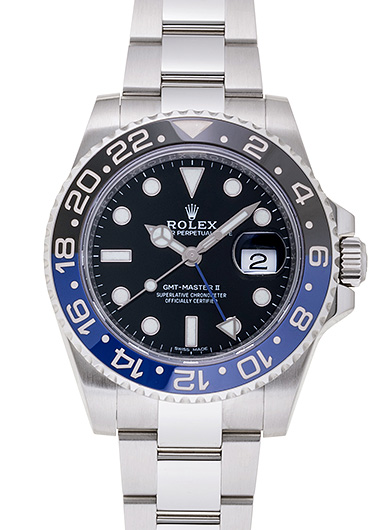 ロレックス GMTマスターⅡ 116710BLNR ブラック 中古