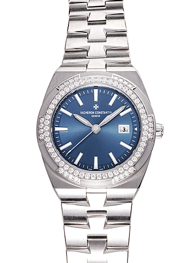 ヴァシュロンコンスタンタン オーバーシーズ 1205V/100A-B590 ブルー 中古