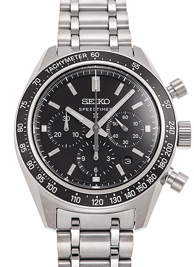 セイコー セイコー プロスペックス スピードタイマー SBEC027 ブラック 新品