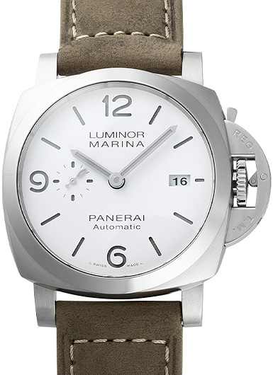 パネライ ルミノール マリーナ PAM01314 ホワイト 中古