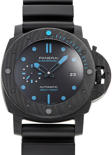 パネライ サブマーシブル カーボテック PAM01616 ブラック 中古